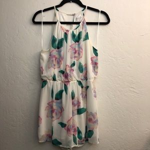 Sienna Sky Floral Romper M